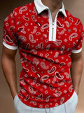 Polo Shirt Joining Together Letters Color Polo Shirts Brand Men Short-Sleeved Tees Shirt Man Clothes M-3XL