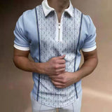 Polo Shirt Joining Together Letters Color Polo Shirts Brand Men Short-Sleeved Tees Shirt Man Clothes M-3XL