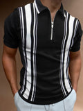 Polo Shirt Joining Together Letters Color Polo Shirts Brand Men Short-Sleeved Tees Shirt Man Clothes M-3XL