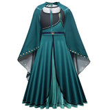 Frozen Anna Elsa Princess Dress For Girl Birthday Party Tulle Prom Gown Kids Christmas Cosplay Snow Queen Coronation Costume