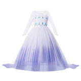 Frozen Anna Elsa Princess Dress For Girl Birthday Party Tulle Prom Gown Kids Christmas Cosplay Snow Queen Coronation Costume