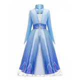 Frozen Anna Elsa Princess Dress For Girl Birthday Party Tulle Prom Gown Kids Christmas Cosplay Snow Queen Coronation Costume