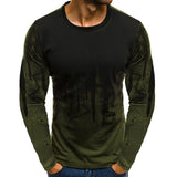 3D printed animal long-sleeved T-shirt