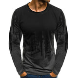 3D printed animal long-sleeved T-shirt