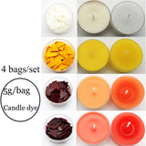 DIY Aromatherapy Plaster Candle Wax 3D Silicone Mold