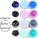 DIY Aromatherapy Plaster Candle Wax 3D Silicone Mold