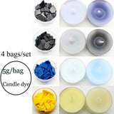 DIY Aromatherapy Plaster Candle Wax 3D Silicone Mold