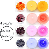 DIY Aromatherapy Plaster Candle Wax 3D Silicone Mold