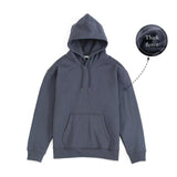 SIMWOOD NEW Autumn Winter 360g Solid Fabric Hooded Sweatshirt