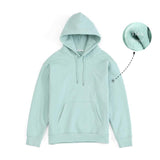 SIMWOOD NEW Autumn Winter 360g Solid Fabric Hooded Sweatshirt