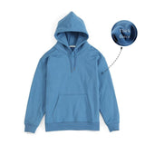 SIMWOOD NEW Autumn Winter 360g Solid Fabric Hooded Sweatshirt