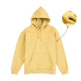 SIMWOOD NEW Autumn Winter 360g Solid Fabric Hooded Sweatshirt