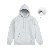 SIMWOOD NEW Autumn Winter 360g Solid Fabric Hooded Sweatshirt