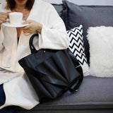 NEW Pu Leather Simple Laptop Handbag for Women's Casual Tote Vintage Bag