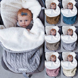 Newborn 0-12 Months Baby Blanket For Bedding Stroller Super Soft Warm Infant Boys Girls Sleeping Bag Swaddle Wrap