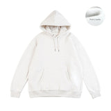 SIMWOOD NEW Autumn Winter 360g Solid Fabric Hooded Sweatshirt
