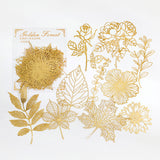 10pcs/pack INS DIY Bronzing Lace Decoration for Scrapbooking paper