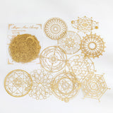 10pcs/pack INS DIY Bronzing Lace Decoration for Scrapbooking paper