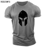 My Hero Spartan 3D Print T Shirt for Men
