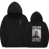 Cactus Jack Hoodie Men Women Double-sided Logo Print LOOK MOM I CAN FLY Travis Scott Hoodies Unisex Fashion Hip Hop Streetwear
