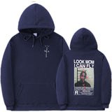 Cactus Jack Hoodie Men Women Double-sided Logo Print LOOK MOM I CAN FLY Travis Scott Hoodies Unisex Fashion Hip Hop Streetwear