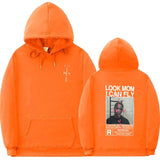 Cactus Jack Hoodie Men Women Double-sided Logo Print LOOK MOM I CAN FLY Travis Scott Hoodies Unisex Fashion Hip Hop Streetwear