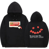 Cactus Jack Hoodie Men Women Double-sided Logo Print LOOK MOM I CAN FLY Travis Scott Hoodies Unisex Fashion Hip Hop Streetwear