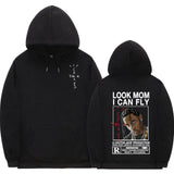 Cactus Jack Hoodie Men Women Double-sided Logo Print LOOK MOM I CAN FLY Travis Scott Hoodies Unisex Fashion Hip Hop Streetwear