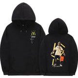 Cactus Jack Hoodie Men Women Double-sided Logo Print LOOK MOM I CAN FLY Travis Scott Hoodies Unisex Fashion Hip Hop Streetwear