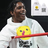 Cactus Jack Hoodie Men Women Double-sided Logo Print LOOK MOM I CAN FLY Travis Scott Hoodies Unisex Fashion Hip Hop Streetwear