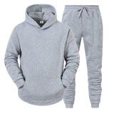 Hoodie Suit Men Sports Wear Tracksuits Autumn Winter Men Two Pieces Sets Oversized Hooded Streetwear Outfits