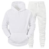 Hoodie Suit Men Sports Wear Tracksuits Autumn Winter Men Two Pieces Sets Oversized Hooded Streetwear Outfits