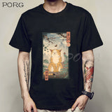Men Catana Cool Summer Loose Men T Shirt Casual Short Sleeve
