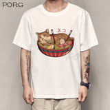 Men Catana Cool Summer Loose Men T Shirt Casual Short Sleeve