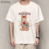 Men Catana Cool Summer Loose Men T Shirt Casual Short Sleeve