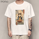 Men Catana Cool Summer Loose Men T Shirt Casual Short Sleeve