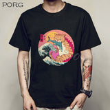 Men Catana Cool Summer Loose Men T Shirt Casual Short Sleeve