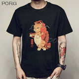 Men Catana Cool Summer Loose Men T Shirt Casual Short Sleeve