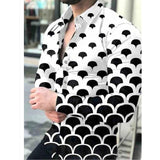 Casual Long Sleeve Shirt Men Paisley Print Shirt Camisa Social Masculina Manga Longa Prom Party Shirt