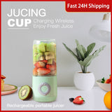 DTVANE 6 Cutter Mini Portable Juicers USB Electric Mixer Fruit Smoothie Blender For Machine Food Processor Maker Juice Extractor