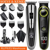Kemei Multifunctional Electric Hair Trimmer for Men
