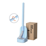 Silicone Bristle Golf Toilet Brush and Drying Holder for Bathroom Storage and Organization Bathroom Cleaning Tool WC Accessories