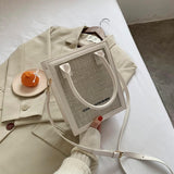Luxury Tote Simple Winter Brand Shoulder Bag for Women PU Leather Crossbody Bag