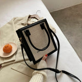 Luxury Tote Simple Winter Brand Shoulder Bag for Women PU Leather Crossbody Bag