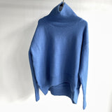 Toppies' Thick Winter Warm Oversized Turtleneck Knitted Sweater for Female's Tops