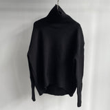 Toppies' Thick Winter Warm Oversized Turtleneck Knitted Sweater for Female's Tops