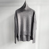 Toppies' Thick Winter Warm Oversized Turtleneck Knitted Sweater for Female's Tops