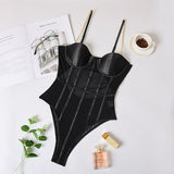 Sexy Bodysuit Women Lace Strapless Bodies For Women Female Bodys Overalls For Women Slim One Piece Bodycon Body Suit