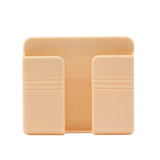 Wall Mounted Mobile Phone Holder Charging Stand Rack Shelf Storage Self Adhesive Bracket Support Paste Style Rack Cradle