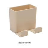 Wall Mounted Mobile Phone Holder Charging Stand Rack Shelf Storage Self Adhesive Bracket Support Paste Style Rack Cradle